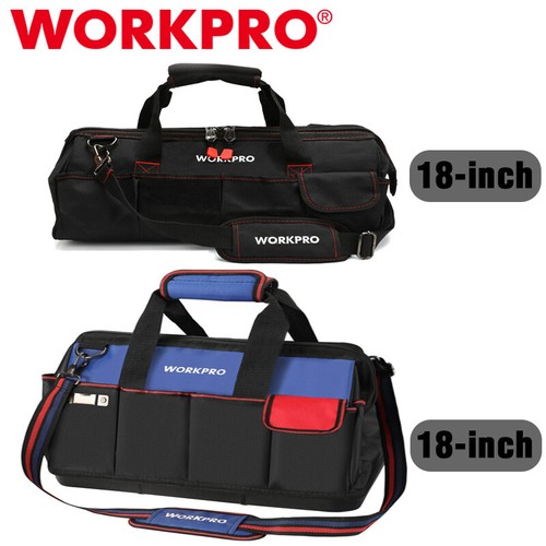 Workpro tool bag - 18'', zipper